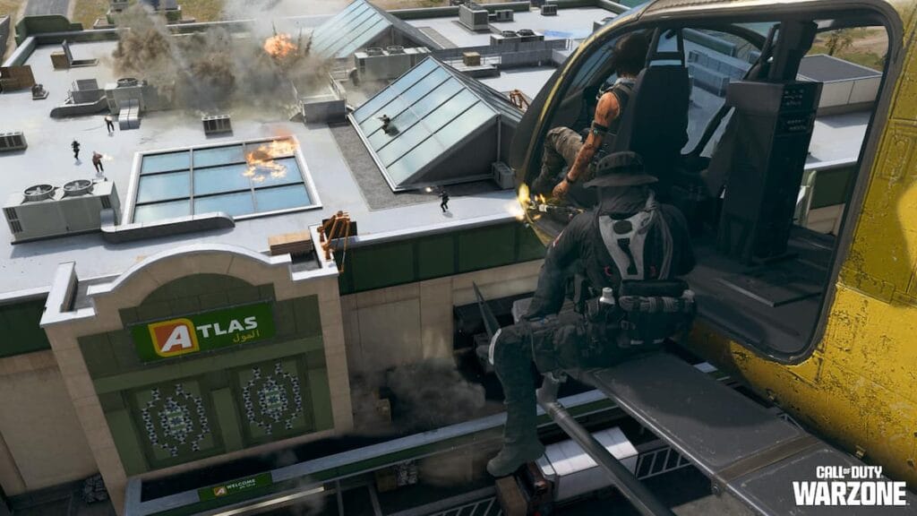 Call of Duty Superstore map featuring a large, chaotic shopping center filled with tight aisles and open spaces for combat.