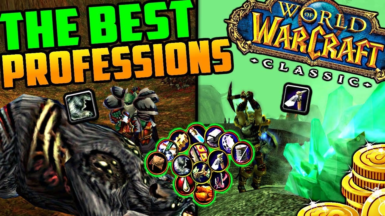 Best Professions for Gold Farming in World of Warcraft